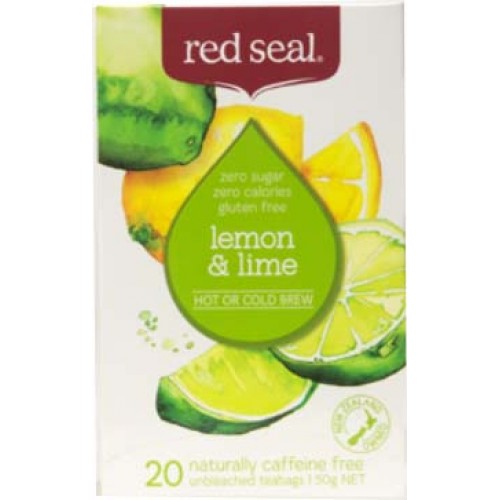 Red Seal Lemon & Lime Fruits Tea 20 Teabags 50g